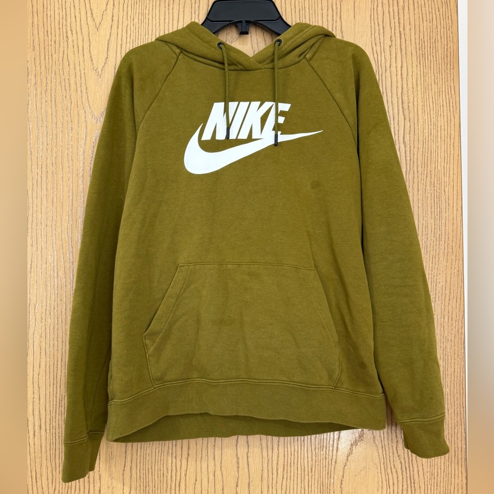 Nike Women's Olive Green Hoodie